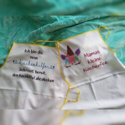 Kinderschürze Wunschmotiv