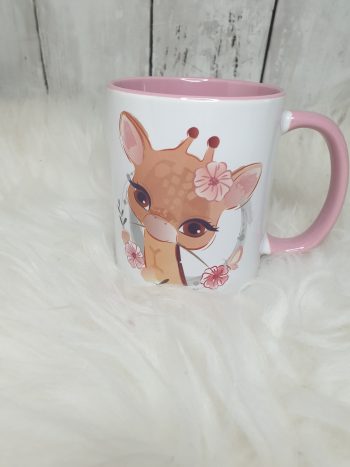 Personalisierte Tasse Giraffe